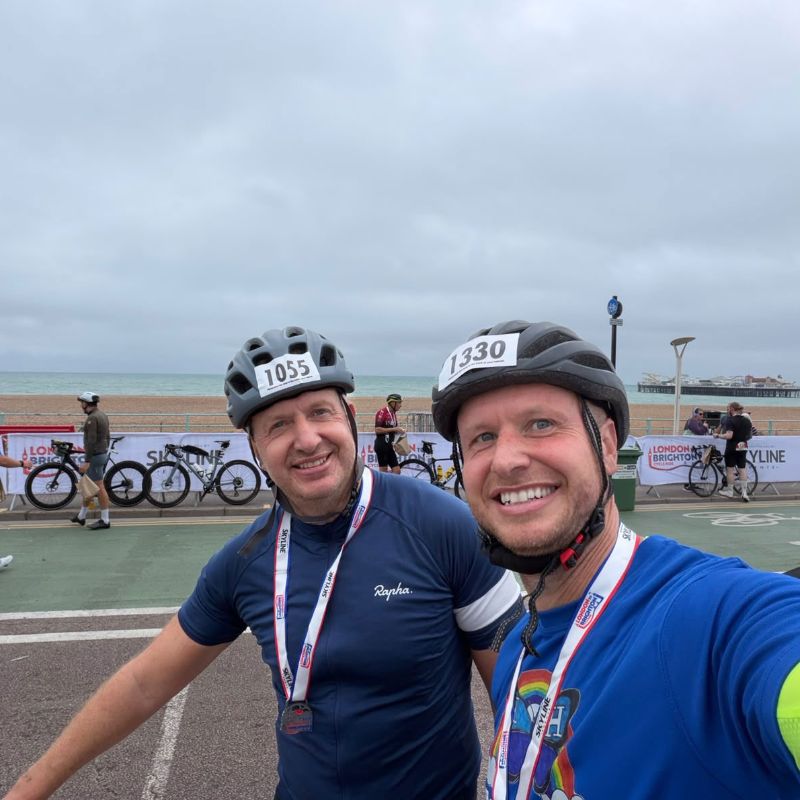 Harry Barrett's London to Brighton Cycle - Harry @ The Mortgage Shop Project